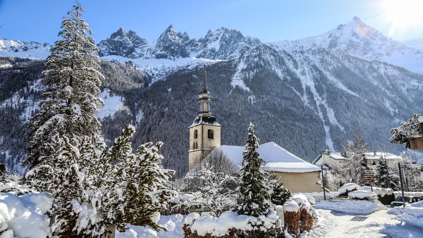 Chamonix ski resort